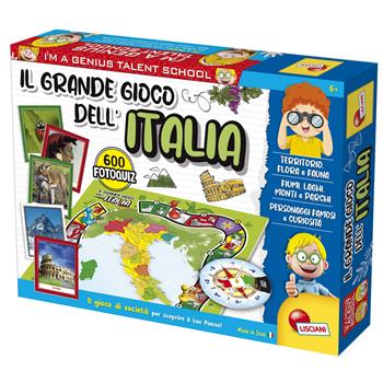 &#236;m A Genius Il Grande Gioco Dell'italia  Lisciani 2018 | Libraccio.it