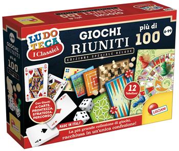 Ludoteca Giochi Riuniti Pi&#249; di 100  Lisciani 2023 | Libraccio.it