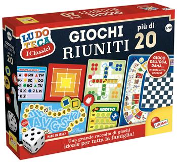 Ludoteca Giochi Riuniti Pi&#249; di 20  Lisciani 2021 | Libraccio.it