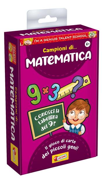 I'm A Genius Campioni Di Matematica  Lisciani 2022 | Libraccio.it