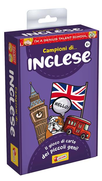 I'm A Genius Campioni Di Inglese  Lisciani 2022 | Libraccio.it