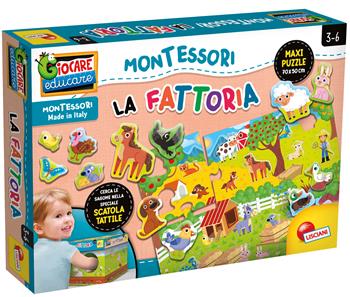Montessori Maxi La Mia Fattoria  Lisciani 2022 | Libraccio.it