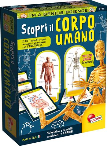 I'm A Genius Scopri Il Corpo Umano  Lisciani 2022 | Libraccio.it