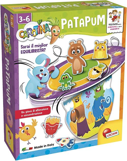 Carotina Action Patapum Lisciani 2023 | Libraccio.it