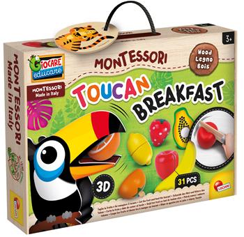 Montessori Legno Toucan Breakfast  Lisciani 2023 | Libraccio.it