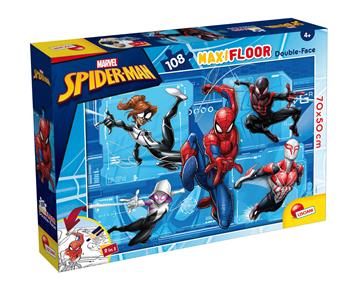 Marvel Puzzle Df Maxi Floor 108 Spiderman  Lisciani 2023 | Libraccio.it