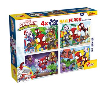 Marvel Puzzle Df Maxi Floor 4 X 48 Spidey  Lisciani 2023 | Libraccio.it