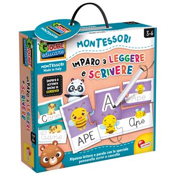 Montessori Imparo A Leggere E Scrivere  Lisciani 2023 | Libraccio.it