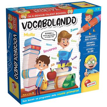 I&#146;m a genius vocabolando  Lisciani 2024 | Libraccio.it