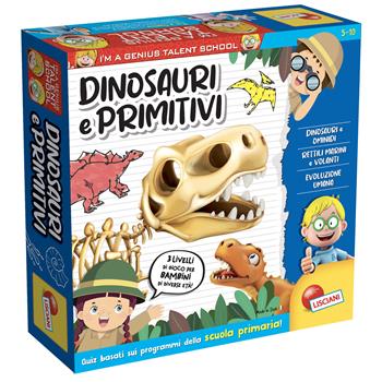 I&#146;m a genius dinosauri e primitivi  Lisciani 2024 | Libraccio.it