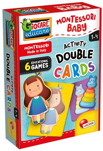 Montessori Baby Activity Double Cards  Lisciani 2023 | Libraccio.it