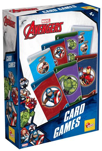 Avengers Card Games  Lisciani 2023 | Libraccio.it