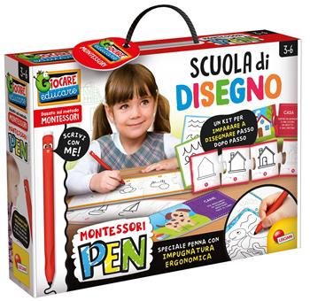 Montessori Pen Scuola Di Disegno  Lisciani 2023 | Libraccio.it