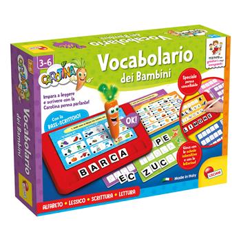 Carotina Penna Parlante Vocabolario dei Bambini  Lisciani 2023 | Libraccio.it