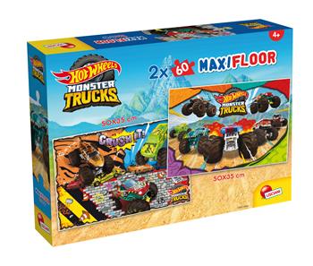 Hot Wheels Puzzle Maxifloor 2 X 60  Lisciani 2024 | Libraccio.it