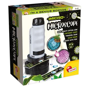 I'M A Genius Micro-Microscope In Display 12  Lisciani 2024 | Libraccio.it