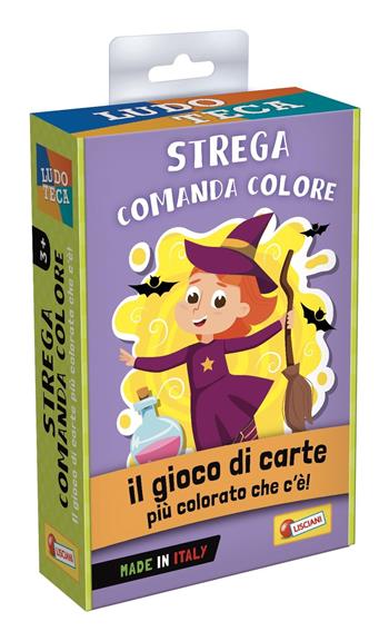 Ludoteca Le Carte Dei Bambini Strega Comanda Colore  Lisciani 2024 | Libraccio.it