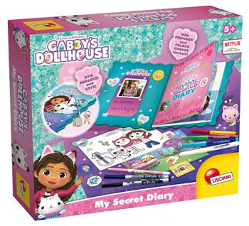Gabby's Dollhouse My Secret Diary  Lisciani 2024 | Libraccio.it