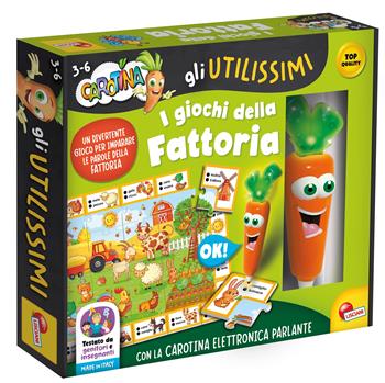 Carotina Penna Parlante Gli Utilissimi I Giochi Della Fattoria  Lisciani 2024 | Libraccio.it