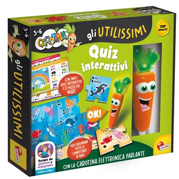 Carotina Penna Parlante Gli Utilissimi Quiz Interattivi  Lisciani 2024 | Libraccio.it