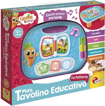 Carotina mini tavolino educativo multi attivit&#224; - Fattoria  Lisciani 2025 | Libraccio.it