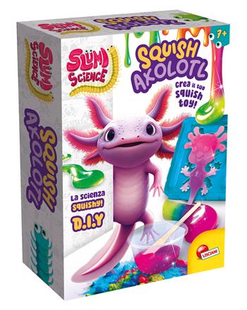 Slumi science pocket Kit per creare uno squish axolot  Lisciani 2025 | Libraccio.it