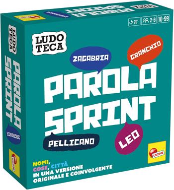 Ludoteca pocket parola sprint. Gioco di abilit&#224;  Lisciani 2025 | Libraccio.it