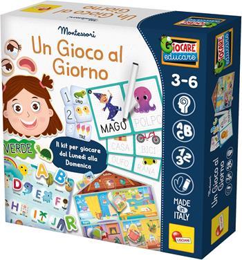 Montessori un gioco al giorno. Gioco educativo  Lisciani 2025 | Libraccio.it