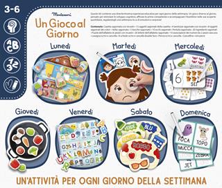 Montessori un gioco al giorno. Gioco educativo  Lisciani 2025 | Libraccio.it