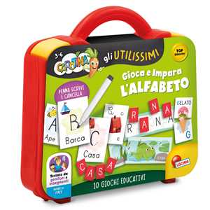Lisciani Giochi Carotina Gli Utilissimi Valigetta Gioca E Impara Alfabeto