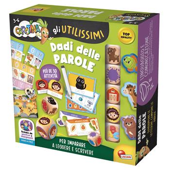 Carotina Gli Utilissimi Dadi Educativi Il Gioco Delle Parole  Lisciani 2025 | Libraccio.it
