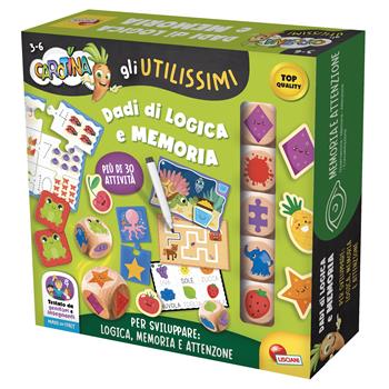 Carotina Gli Utilissimi Dadi Educativi Logica E Memoria  Lisciani 2025 | Libraccio.it