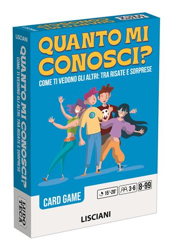 Ludoteca Card Game Quanto Mi Conosci?  Lisciani 2026 | Libraccio.it