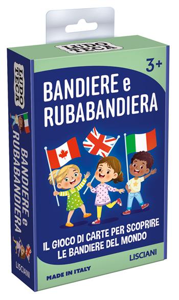 Ludoteca le carte dei bambini Bandiera e Rubabandiera, 120291  Lisciani 2026 | Libraccio.it