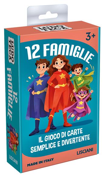 Ludoteca le carte dei bambini Dodici famiglie, 120307  Lisciani 2026 | Libraccio.it