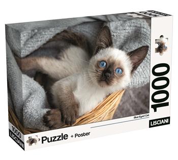 Puzzle + poster Cats 1000, 120543  Lisciani 2026 | Libraccio.it