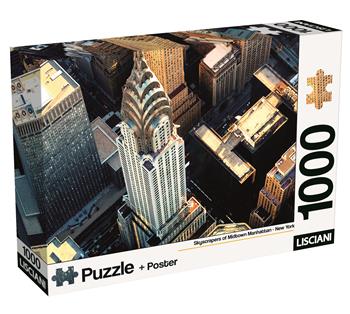 Puzzle + poster New York 1000, 120581  Lisciani 2026 | Libraccio.it