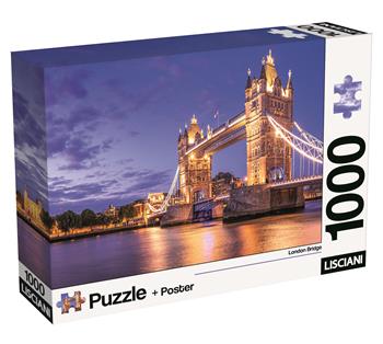 Puzzle + poster London 1000, 120598  Lisciani 2026 | Libraccio.it
