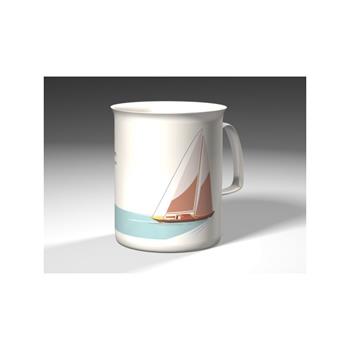 Tazza letteraria Meditathe. Saint Exupery - Barca a vela  Polo Sud 2023 | Libraccio.it