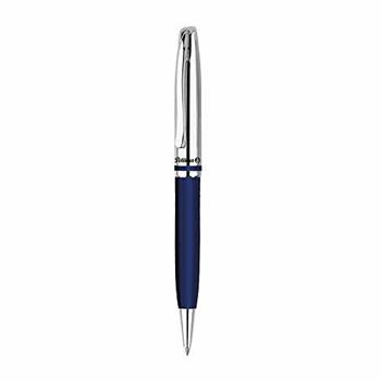 Penna a sfera Pelikan Jazz, meccanismo a rotazione, colore di scrittura nero, punta M, fusto blu  Pelikan 2019 | Libraccio.it