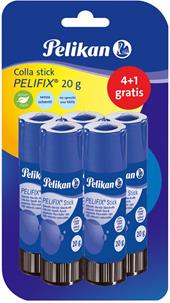 Colla Stick Pelikan Pelifix - 20 gr. Confezione da 5