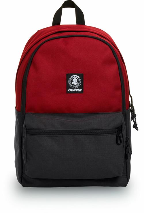 Zaino Invicta New Way Barly Plus Bicolor Rosso e Nero - 32x43x19,5 Invicta  2021 | Libraccio.