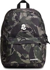 Zaino scuola Carlson Fantasy Invicta Backpack, Military Camo Green - 30 x 41,5 x 18 cm