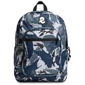 Zaino scuola Jelek Fantasy Invicta Backpack, Military Camo Blue - 32 x 43 x 25 cm