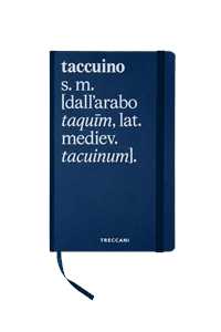Image of Taccuino Blu, Bianco a Righe Grande