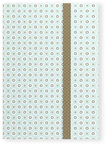 Quaderno brossurato Clip Notes medio a righe. Clip verde a pois  Alfabet 2017 | Libraccio.it