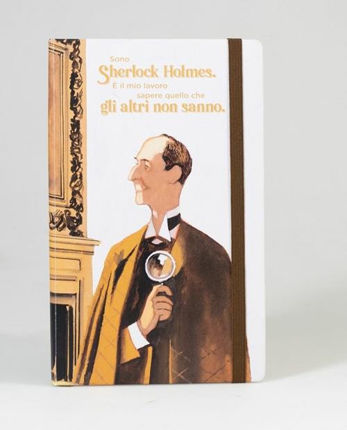Taccuino puntinato OpenWorld Lettura Copertina Rigida Sherlock Holmes -  13x21 cm Open Wor(l)ds 2020
