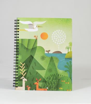 Taccuino a quadretti OpenWorld Natura Spiralato Artist Edition - 16x22 cm  Open Wor(l)ds 2020 | Libraccio.it