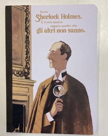 Taccuino a righe OpenWorld Lettura Canvas Sherlock Holmes - 15x21 cm  Open Wor(l)ds 2020 | Libraccio.it