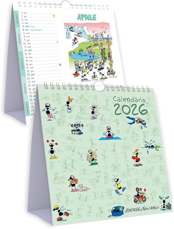 FV: CALENDARIO TAVOLO Formiche 2026  Akena 2025 | Libraccio.it